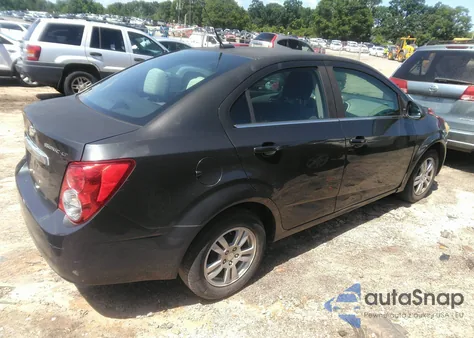 2014 Chevrolet Sonic Lt Auto из США, поврежденный, VIN 1G1JC5SH2E4164189